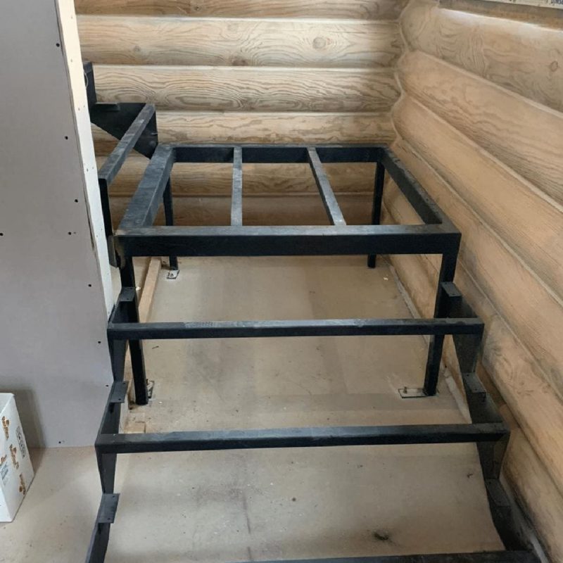 Каркас лестницы на тетивах