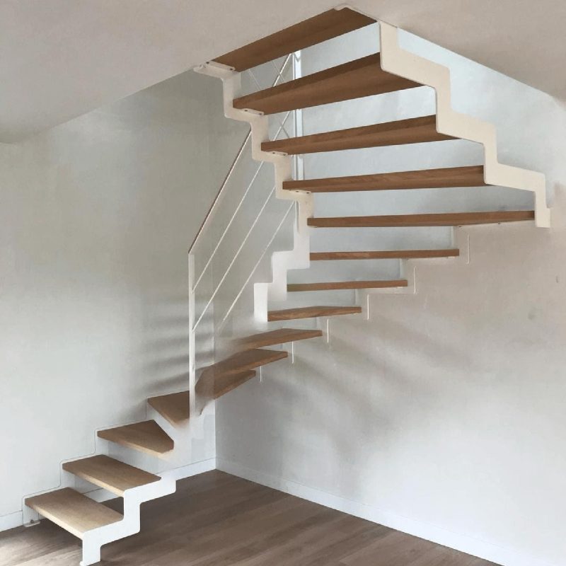 Лестница на ломаных тетивах